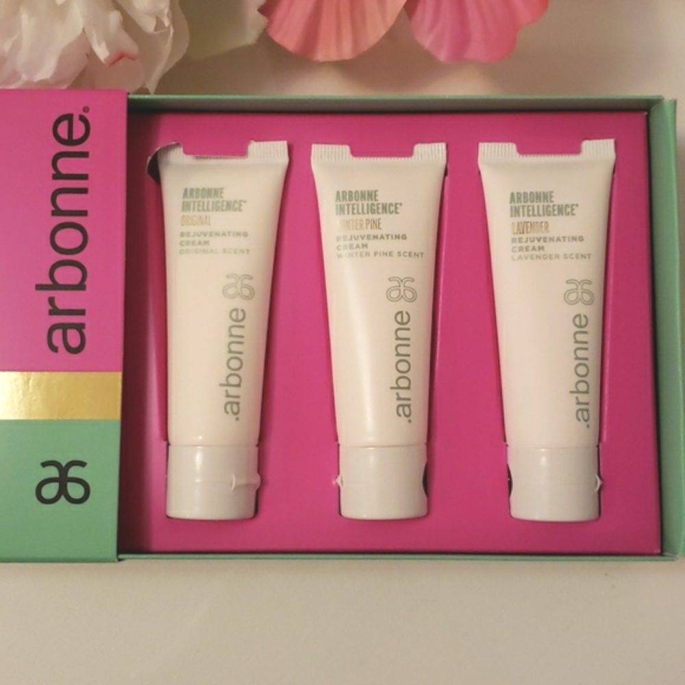 Arbonne Mini Rejuvenating Cream Trio New